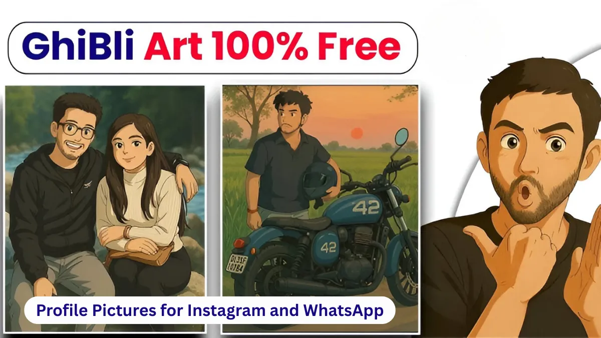 Create Ghibli Profile Pictures